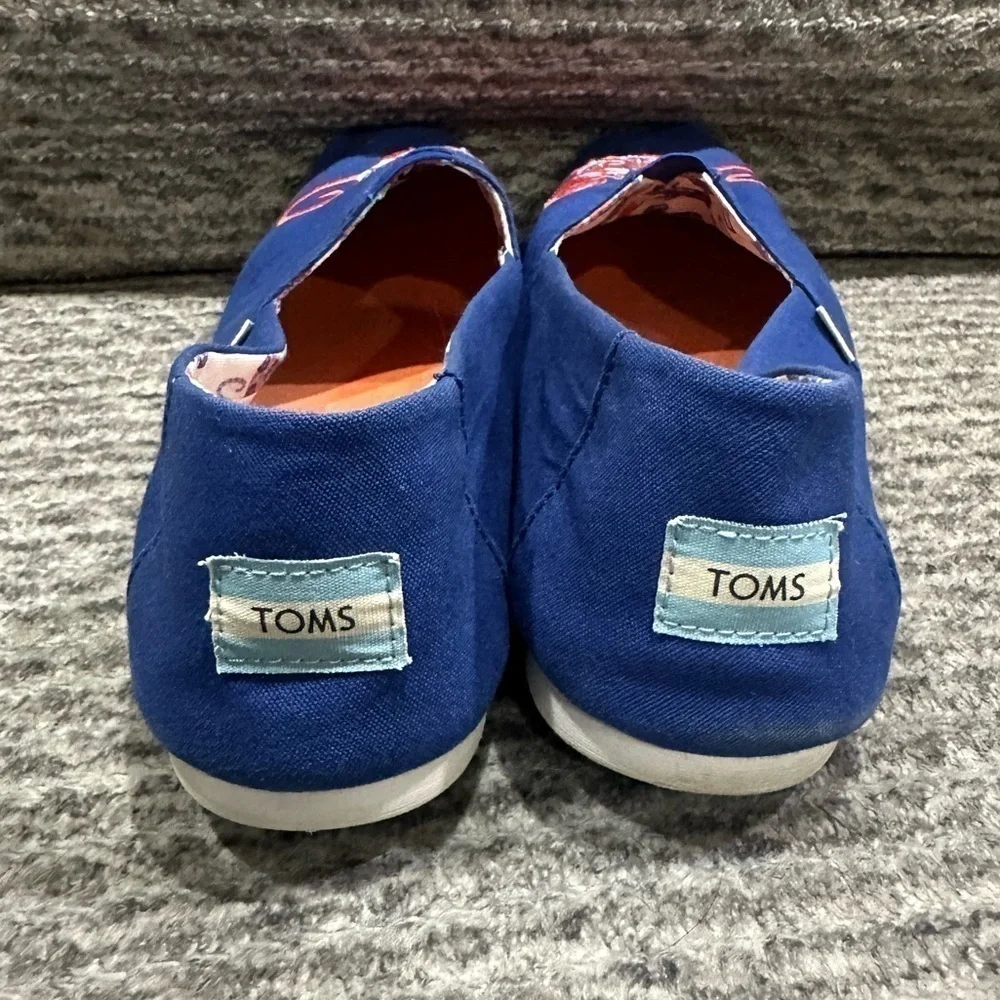TOMS Classic Womens Size 10
Shoes Navy Chinese Year Of The Rat 2020 Slip On Flat - Picture 2 of 7